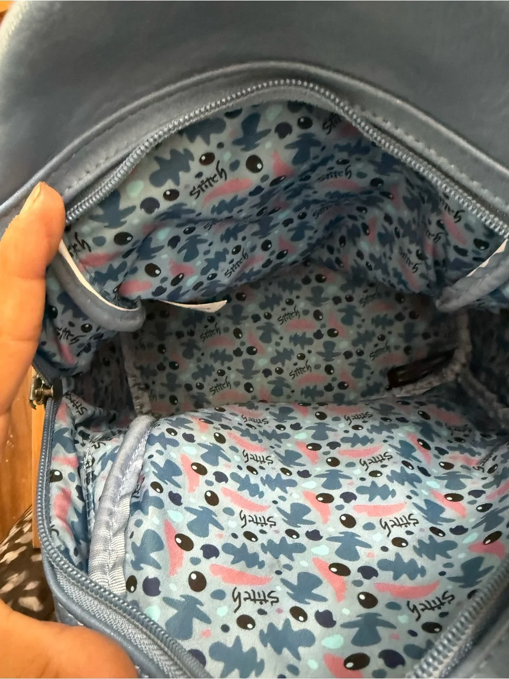Loungefly Blue Stitch Backpack